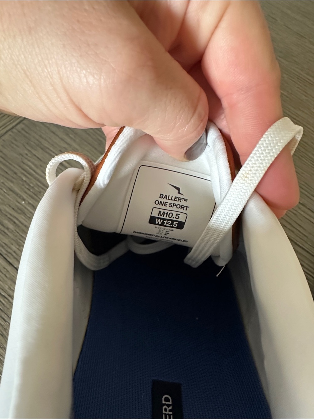 Wolf & Shepherd s Wolf and Shepherd Baller One
sneakers white/white size 10.5 - Picture 3 of 9